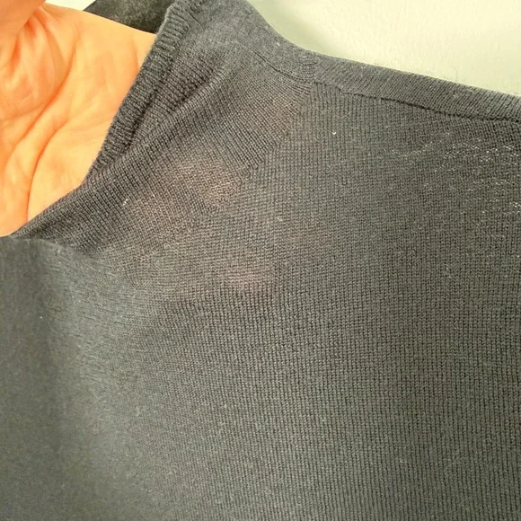 Abercrombie & Fitch 100% Merino Wool Fine Knit Mock Neck Sweater Small Capsule - Picture 10 of 12